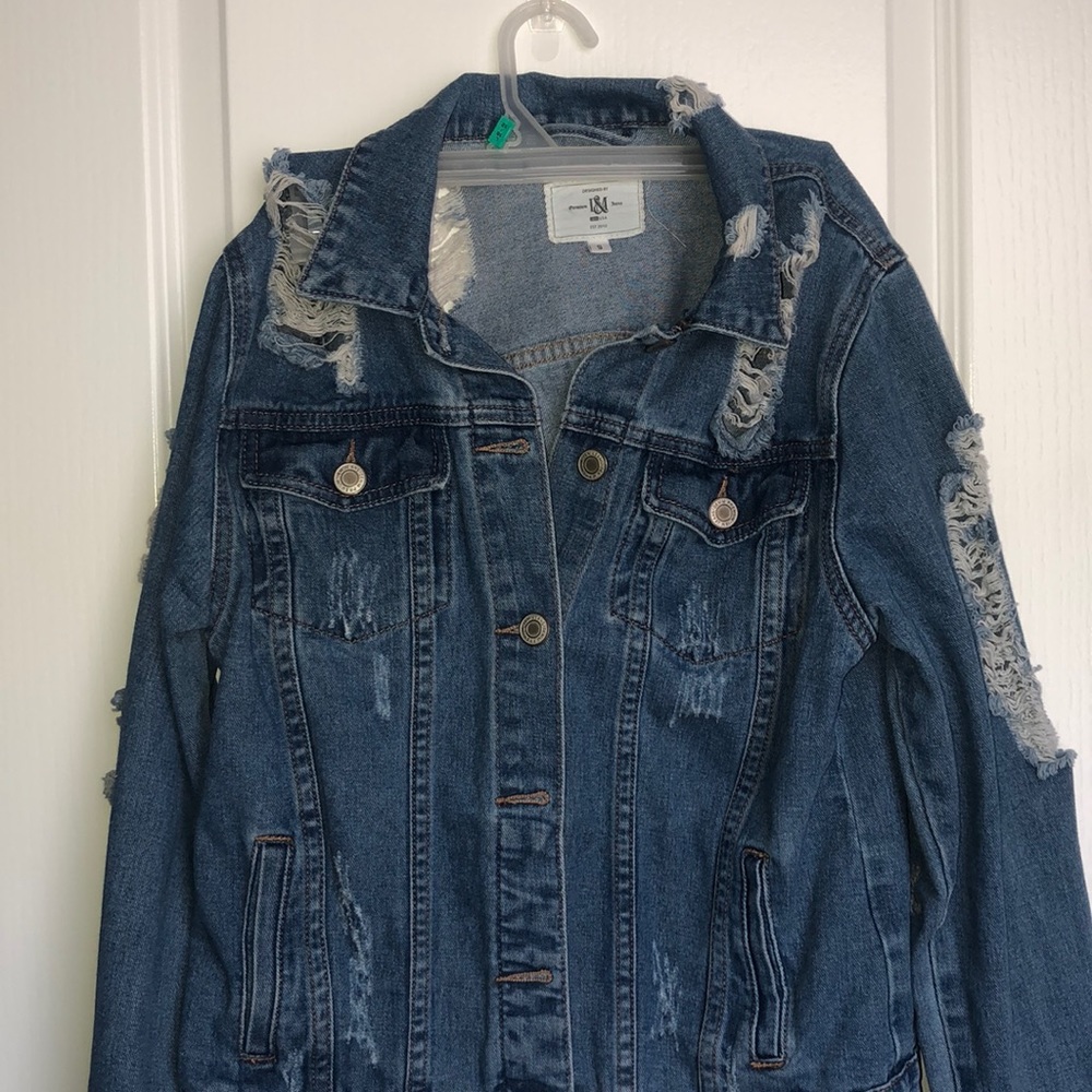 Blue jean jacket
